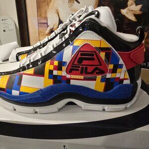 FILA Men's Grant Hill 2 Ludi Shoes (1BM01740 115) Basketball Men's Sz 10 US NEW